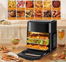 ? FRIGGITRICE AD ARIA ?? ??. FORNO ARIA CALDA DISPLAY TOUCH SCREEN 2400W