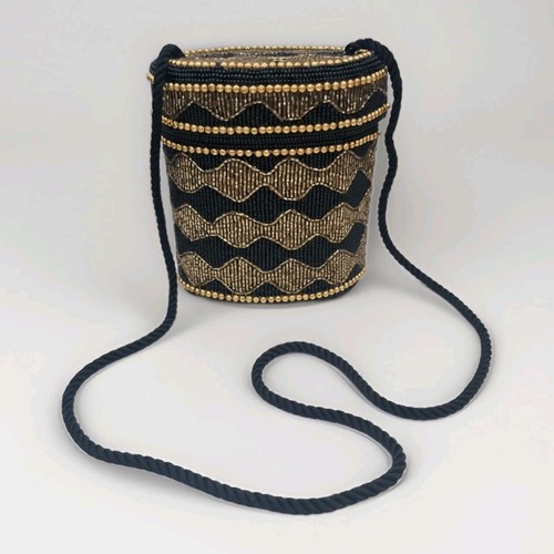 Borsa vintage anni nero oro - anni,