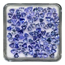 20 Pcs Natural Tanzanite 3mm