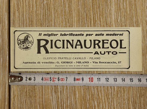Antica pubblicità 1923