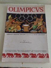 OLIMPIADI DI ROMA 1960 OLIMPICUS - ALBUM PER RACCOGLIERE AUTOGRAFI - W. FACCINI