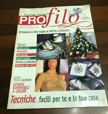 Profilo speciale Natale anno 4 n.10 tecniche facili schemi ricamo punto croce
