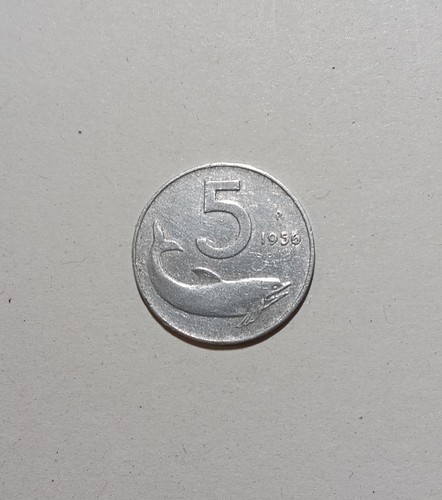 Italia lire 1956 - 5,