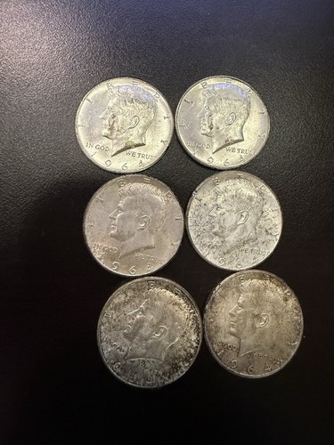 Mezzo dollaro kennedy - 1964, (6)