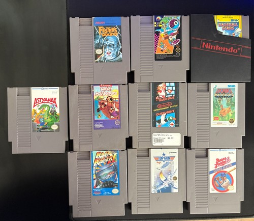 Lot jeux nes nintendo - jeux,