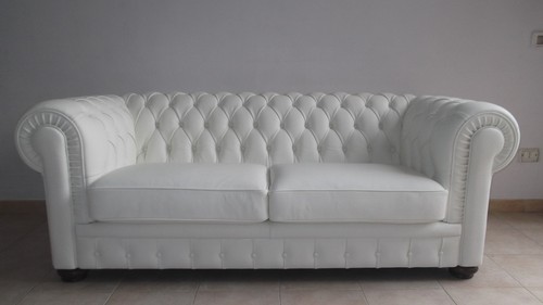 Chesterfield pelle - ,