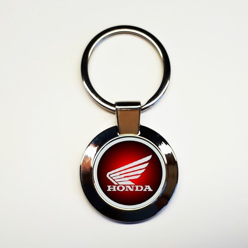 Porte clés honda acier - porte-clés,