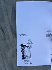 FABCARO LE STEACK HACHÉ DE DAMOCLÈS RÉÉDITION EN ÉTAT NEUF AVEC DÉDICACE