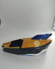 Rometti Umbertide. Motoscafo ceramica anni 50'. Misure 21 x 8,5 x 7,5 cm .