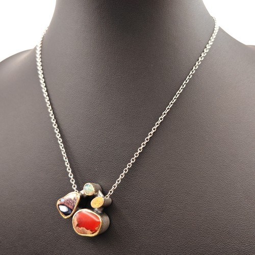 Collana vintage in - , argento