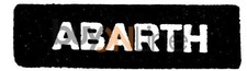 SCRITTA LAT A112 ABARTH 1979
