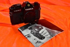 YASHICA TL ECLECTRO X ITS BLACK BODY FOTOCAMERA REFLEX REFLEX REFLEX SLR