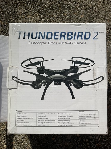 Thunderbird quadricottero - thunderbird,
