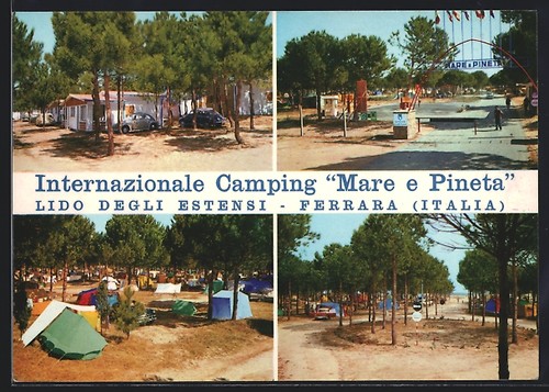 Cartolina lido degli - lido,