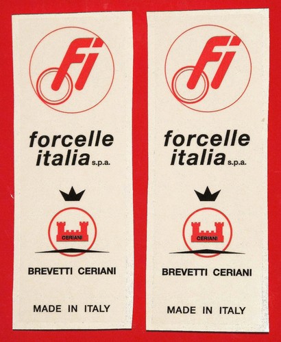 Coppia decalcomanie forcella - coppia,