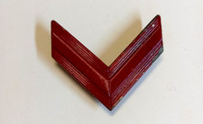 ANTICO GRADO IN METALLO ROSSO- VINTAGE - IN DISUSO