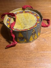 Tamburino latta litografata con Balilla-Stemma  Sabaudo-Stemma Reale- Soldati’30