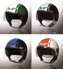 Casco Moto DemiJet Duraleu Pool Special Omologato con visiera