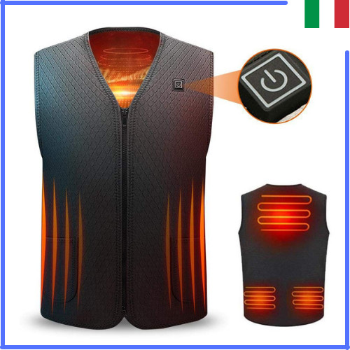 Gilet riscaldato uomo usb