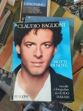 Claudio Baglioni  Notti Di Note  Rusconi Fotografia Guido Harari