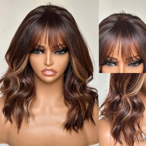 Parrucca capelli umani - , ombre