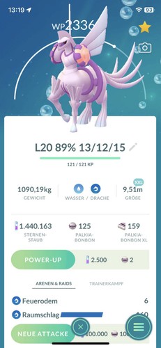 Pokémon origin xxl palkia - origin,