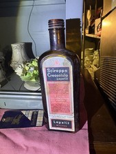 Antica bottiglia sciroppo - bottiglia,