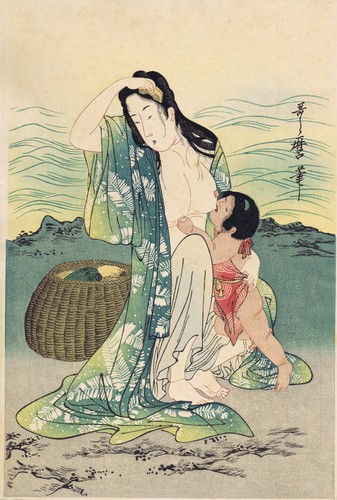 Utamaro subacquea di perle - -,