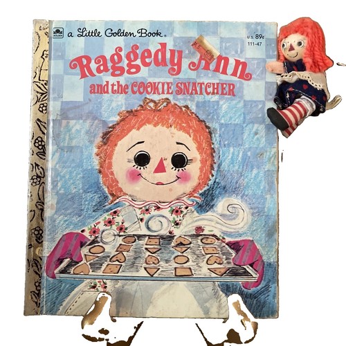 Raggedy ann doll bobbs merill - raggedy,