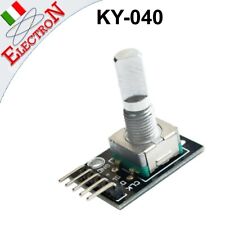 Modulo encoder rotativo KY-040 con pulsante sensore arduino rotary equiv HW-040