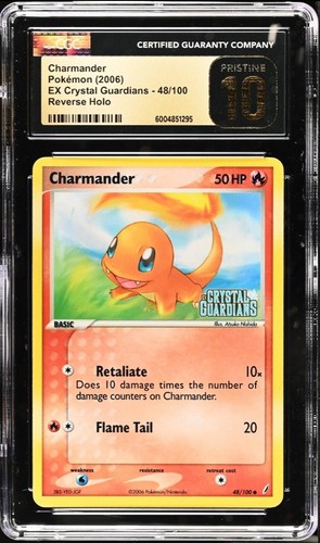 Charmander 2006 crystal - charmander, ex