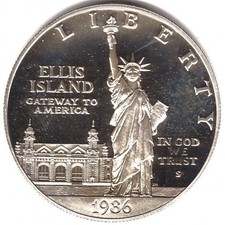 USA 1 dollaro, 1986 100°