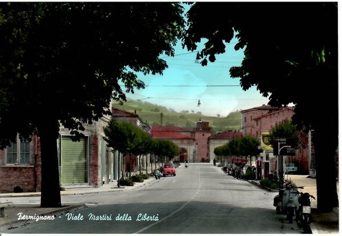 Cartolina marche pesaro - marche,