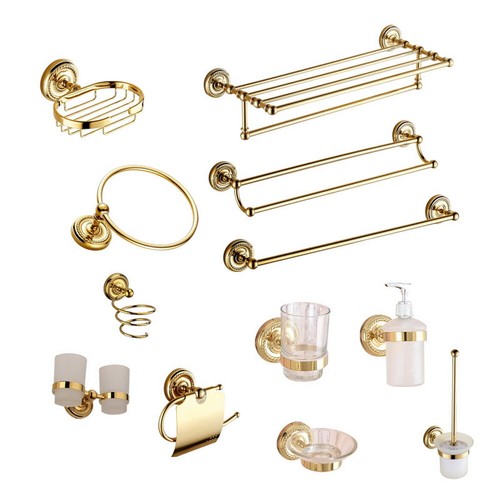 Set accessori bagno - in, ottone