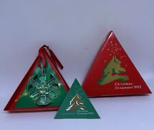 Decorazione natalizia Swarovski vintage 1992, completa di scatola con codice
