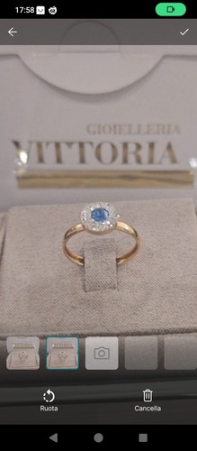 Anello oro 750 - anello,