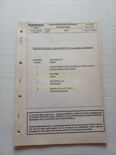 Cagiva 125 1989 - 125,