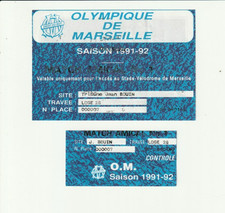1991/92 OM OLYMPIQUE MARSEILLE