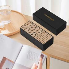 Timbri In Gomma Di Legno Per