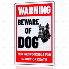 Beware of Dog Cane Corso