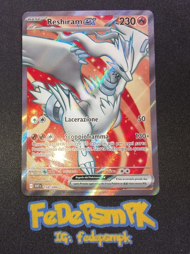 Reshiram 158 086 - ex,