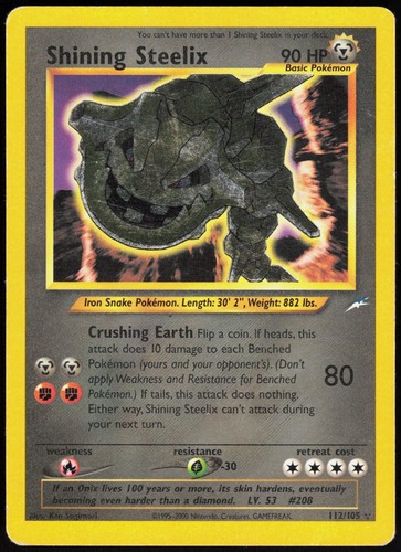 Shining steelix 112 - steelix, 112/105