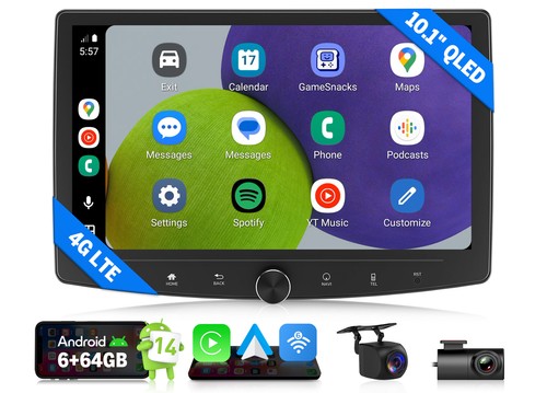 Carplay android auto - auto, 6+64