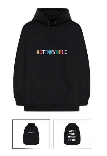 Felpa con cappuccio astroworld - con,