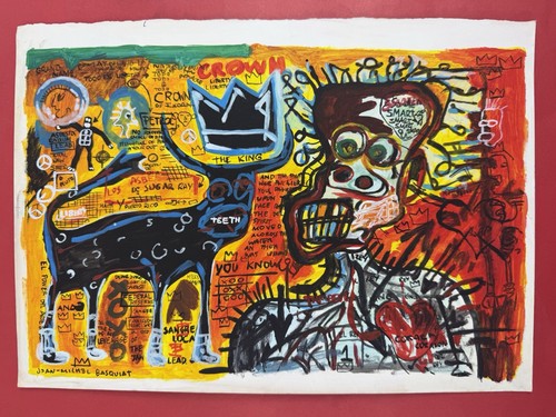 Jean michel basquiat quadro - jean-michel,