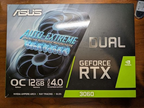 Asus dual geforce rtx 3060 - asus, v2