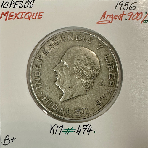 Mexique pesos 1956 - 10,