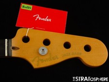 Fender American Ultra II Jazz BASS NECK, USA Chitarra Moderna "D" Ebano