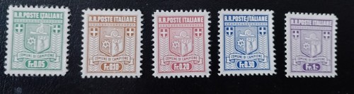 1944 campione italia - campione, d'