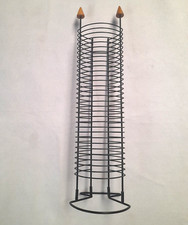 Colonne Porta CD Vintage Metallo 30 posti ferro Scrivania arredamento.Espositore